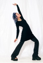 Vintage Knit Dress Y2K Long Sleeve Staple Mini in Black