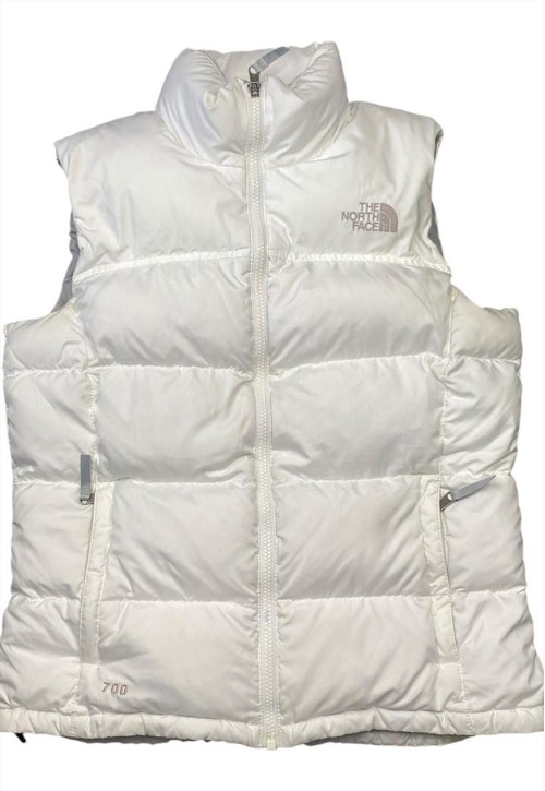 700 Vintage Ladies Goose Down Puffer Gilet