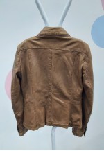 00s Leather Jacket Brown