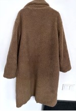 Beige Teddy Cosy Midi Coat - S