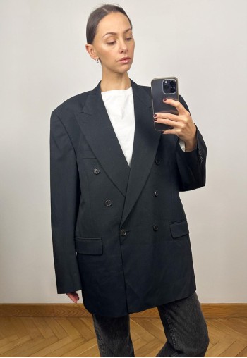Vintage Grey KENZO Men's Wool Blazer