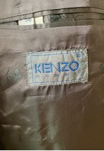 Vintage Grey KENZO Men's Wool Blazer