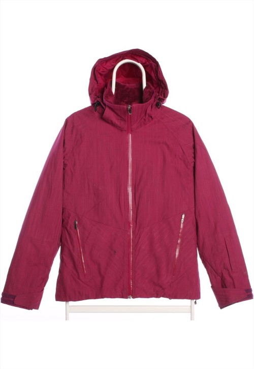 90's Waterproof Hooded Fleece Lined Windbreaker Sma
